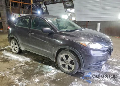 2018 Honda Hr-V Lx z USA, uszkodzony, nr VIN 3CZRU6H30JM724650